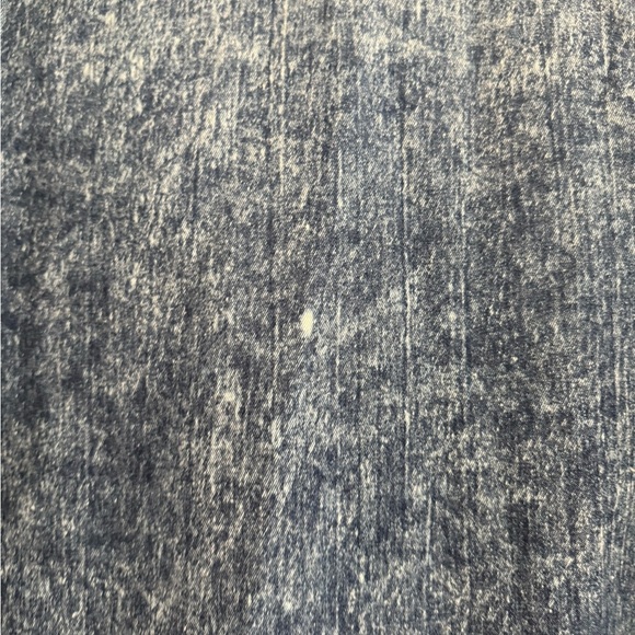 VINTAGE 80s DG Collection Ginger Bort Blue Acid Wash Denim Trench Coat Sz 12 - Picture 3 of 9